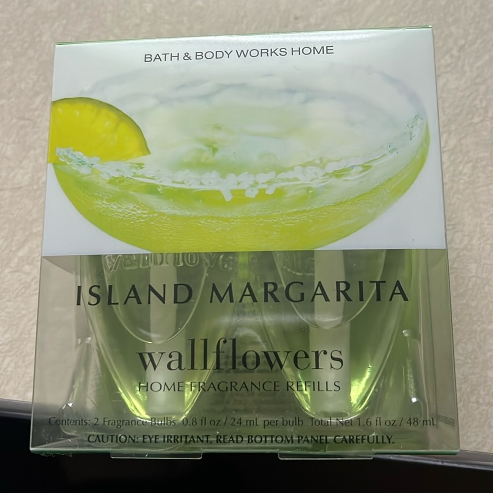 Bath & Body Island Margarita wallflower refills. Package of 2